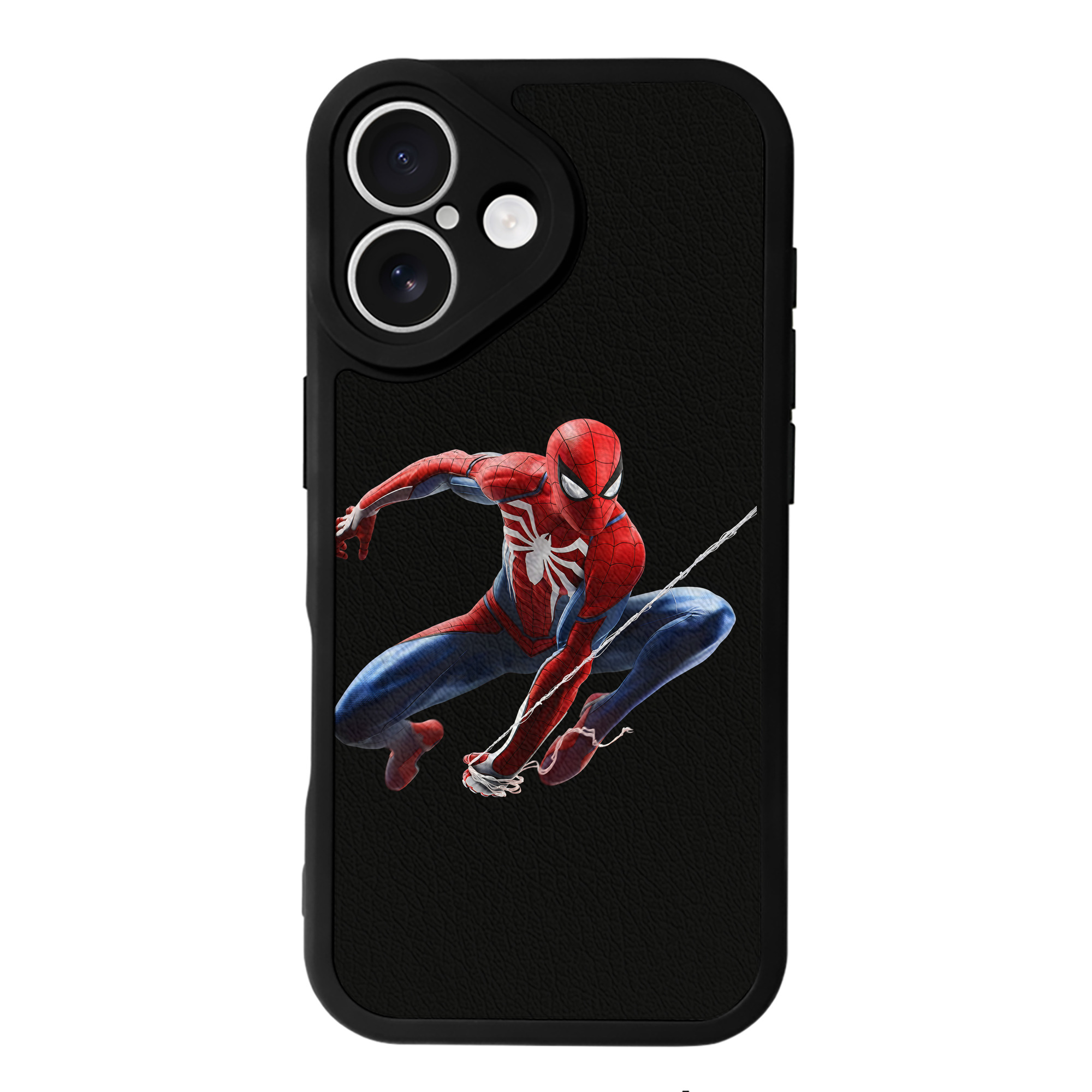 （画像用） アベンジャーズ The Avengers 【iPhone 16シリーズ対応】シリコンスマホケース（レザー調） 材質：シリコン